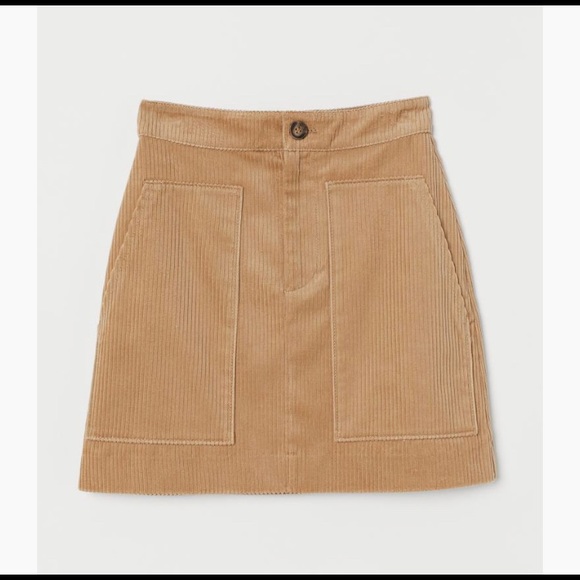 H&M corduroy skirt - Picture 1 of 3